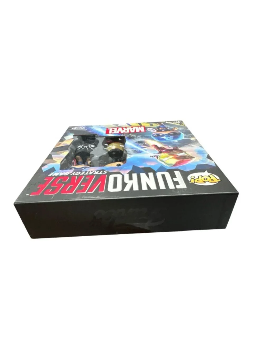 Funko Pop! Funkoverse Marvel Strategy Game WITH/ Captain America, Iron Man, Blac